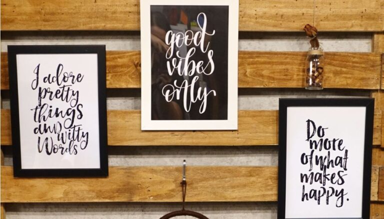 From Page to Wall Turning Favorite Quotes Into Stunning Home Decor